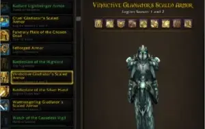Conta WoW, Gladiador+Tabards pvp+varios sets 2k+ etc