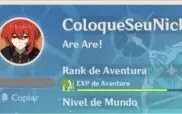CONTA GENSHIN / DILUC/ VENTI/ AR36