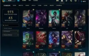 Conta 2014 League of Legends, skins variadas, barata