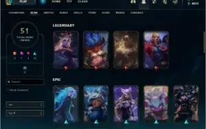 Conta 2014 League of Legends, skins variadas, barata