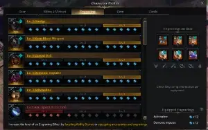 Conta Lost ark Kazeros Main Shadowhunter 1543 Gema 10 de DMG