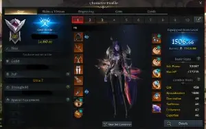 Conta Lost ark Kazeros Main Shadowhunter 1543 Gema 10 de DMG