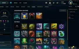 Conta gold IV 70% winrate