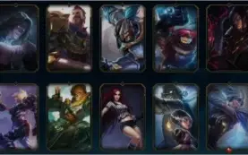 Conta de League Of Legends Diamond nas duas filas, 41 skins