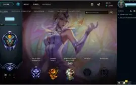 Conta de League Of Legends Diamond nas duas filas, 41 skins