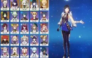 Yelan - Nahida - Raiden - AR 49