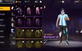 Vendo conta de ff pois parei de jogar