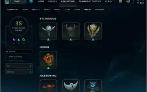 CC Lol 281 SKINS TOP