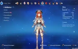 Conta Genshin AR 40 + XIAO/JADE SPEAR/YOIMIYA/NILOU