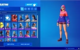 CONTA FORTNITE PASSES 4 E 5 + DIVERSAS SKINS