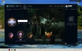 Conta ouro 3, com 4 skins 25 campeoes, bom MMR