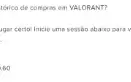 Conta Lol + Valorant + Tft + Wr