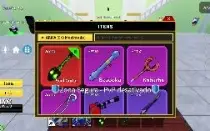 Conta Blox Fruits Lvl 2550 Max Com Fruitas, God Humam, Soul