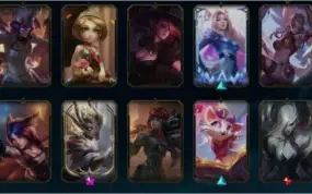 Conta lol com 3 skins prestigio(Lux,zyra e diana) 119 skins