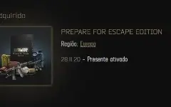 Tarkov Conta Prepare For Escape Edition + Email de Criação