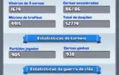 CONTA CLASH ROYALE NV 12 +DE 93 LENDARIAS GANHAS RECORD 4915