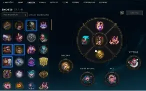 Conta League Of Legends, lvl 211, 332 skins