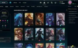 Conta LOL D1 108K Essências Azuis