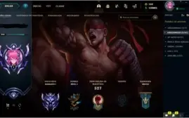 Conta LOL D1 108K Essências Azuis