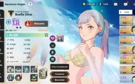 BlackClover M Yami Red 5* Noelle 2* Conta Top F2P