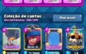 Conta clash royale com varias cartas lendarias, 5700 trofeus