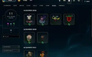 Conta lol diamante 1 56% winrate