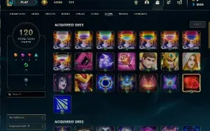 Conta lol diamante 1 56% winrate