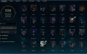 Conta LoL Diamante 4