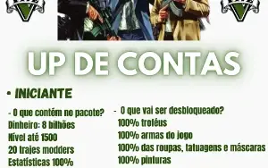 ✅Up de Contas GTA 5 Online PC - 8 Bilhões + Extra ✅