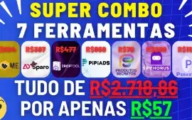 7 Ferramentas de ADS + Brinde|Marketing Digital-Dropshipping