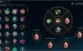 CONTA LOL D1 202 SKINS RYZE TRIUNFANTE ULTIMATES