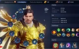 TOP 5 guerreiro, 65k de poder, códex bem upado e pet ÉPICO