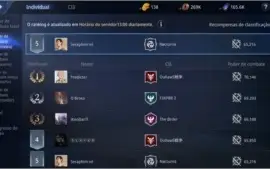 TOP 5 guerreiro, 65k de poder, códex bem upado e pet ÉPICO