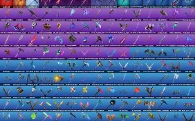 Conta Fortnite 305 Skins Viuva Negra, Glow+Machado Do Kratos