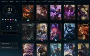 Conta Lol 131 Skins Ouro 4