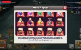 CLASH OF CLANS CV12 **CONTA TOP**