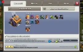 CLASH OF CLANS CV12 **CONTA TOP**