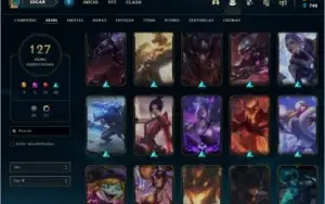 Conta com Riven Prestígio - Platina 3 / Diamond 4 S10