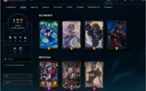 Conta com Riven Prestígio - Platina 3 / Diamond 4 S10