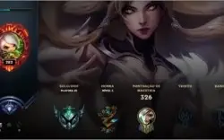 Conta com Riven Prestígio - Platina 3 / Diamond 4 S10