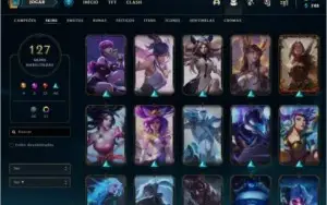Conta com Riven Prestígio - Platina 3 / Diamond 4 S10
