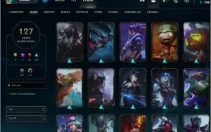 Conta com Riven Prestígio - Platina 3 / Diamond 4 S10