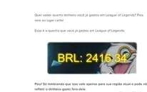 conta dee valorant e lol(mais de 2500 gastos)