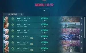 Conta imortal 1 top 1000 - EMAIL NÃO VERIFICADO - 1.52 KDA