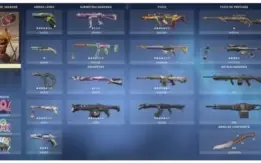 CONTA VALORANT - 5 FACAS - 2 MIL REAIS EM SKINS