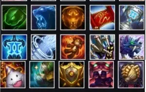 Conta League of Legends da Season 1. 84 Champ/ 96 Skins