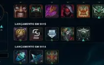 Conta Lol Esmeralda 2015