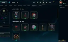 Conta Lol D1