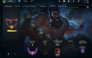 Conta LOL Mestre Lvl 292 80 Skins e + p ativar