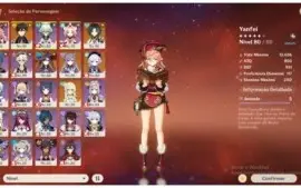 Genshin Impact ACC AR55 Servidor NA - Promoção